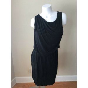 Bordeaux Los Angeles Anthropologie Black Dress